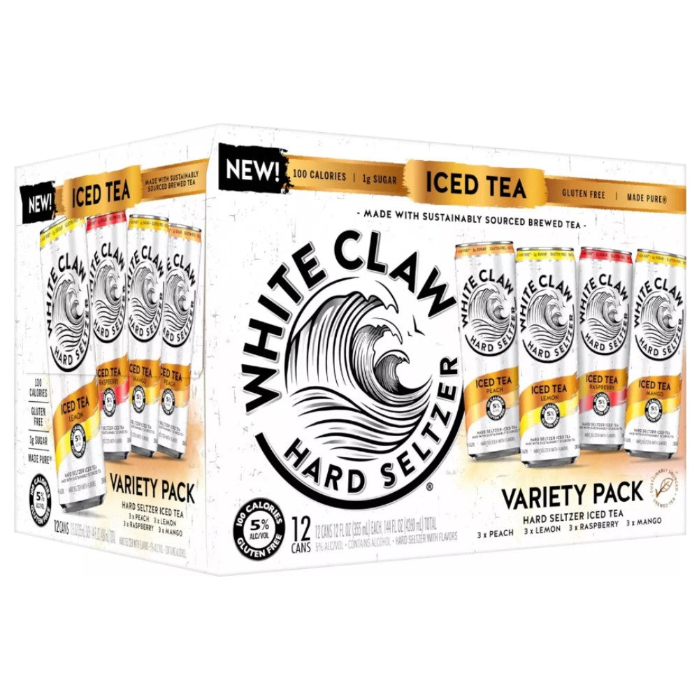 White Claw ICED TEA Hard Seltzer Variety Pack 12pk