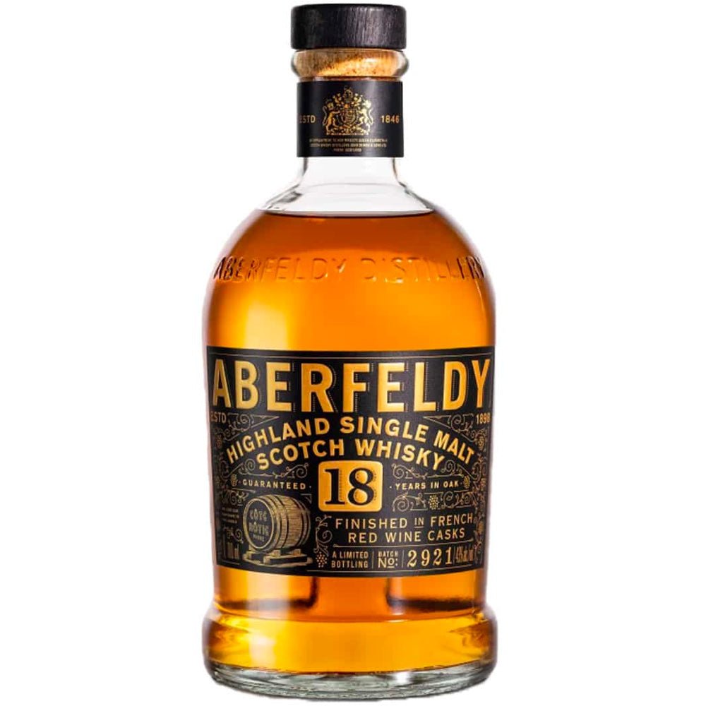 Aberfeldy Limited Release 18 Year Single Malt Scotch Whisky - Whiskey Mix