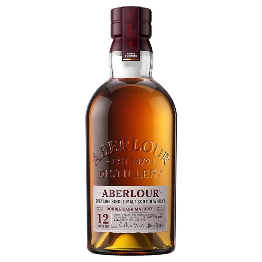 Aberlour 12 Year Old Speyside Single Malt Scotch Whisky - Whiskey Mix