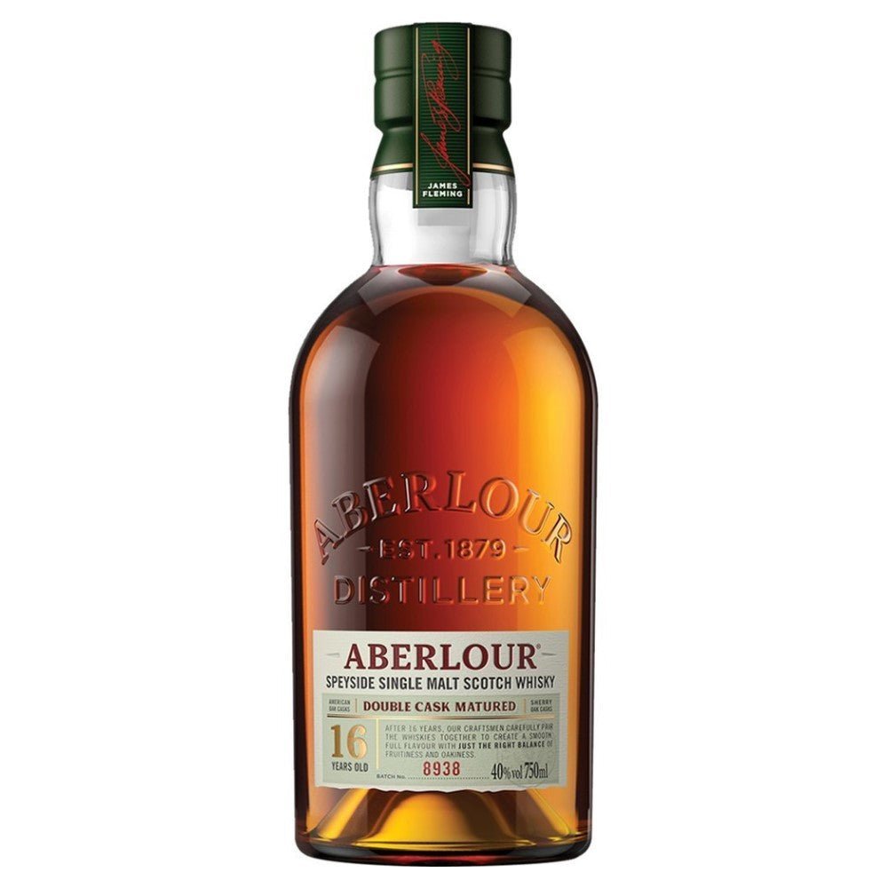 Aberlour 16 Year Old Speyside Single Malt Scotch Whiskey - Whiskey Mix