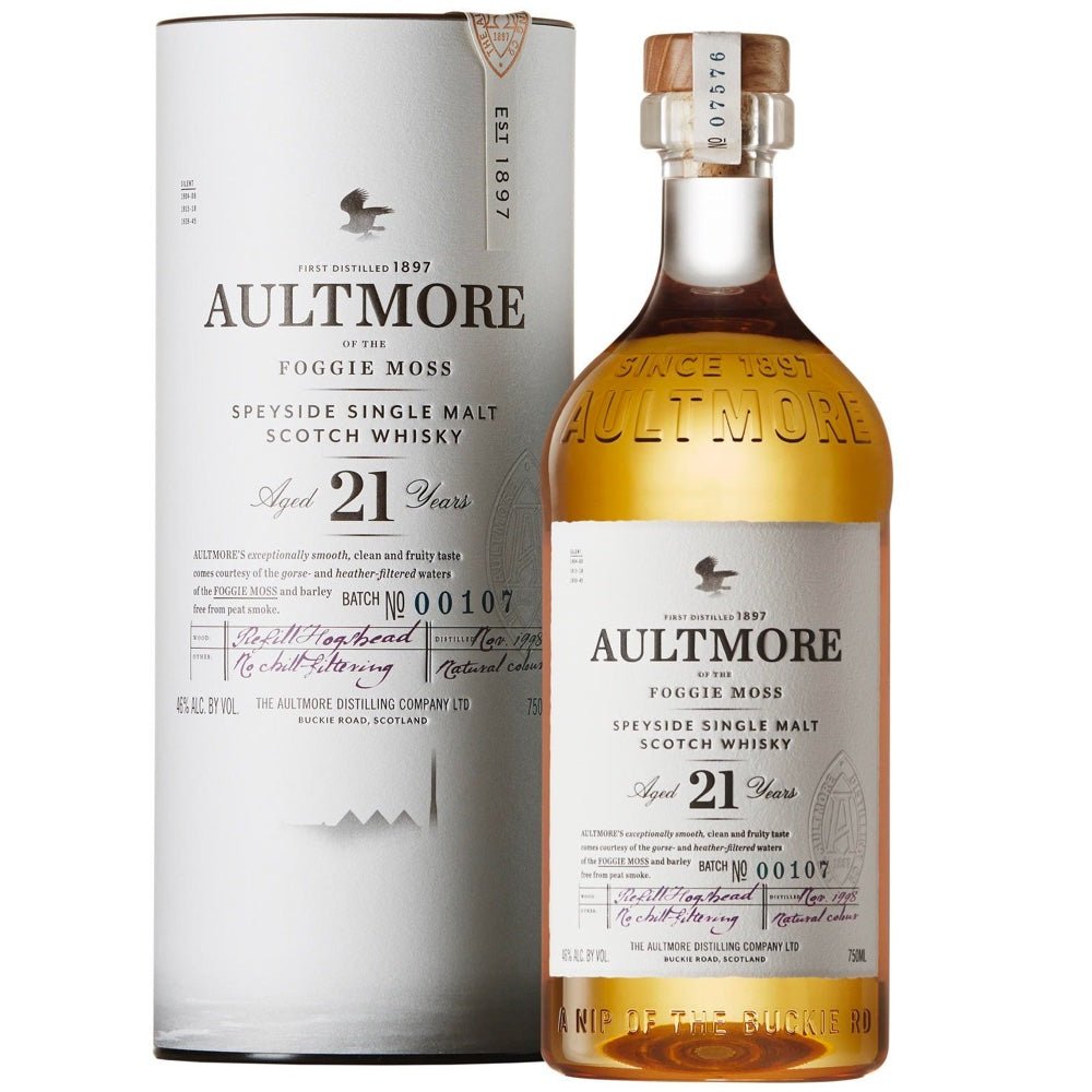 Aultmore 21 Year Single Malt Scotch Whisky - Whiskey Mix