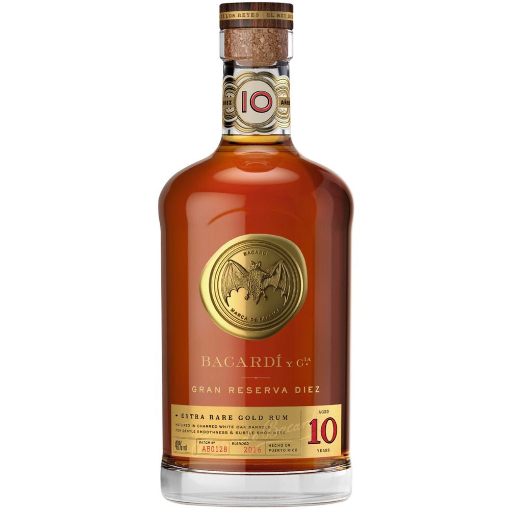 Bacardi Gran Reserva Diez 10 Year Extra Rare Gold Rum - Whiskey Mix