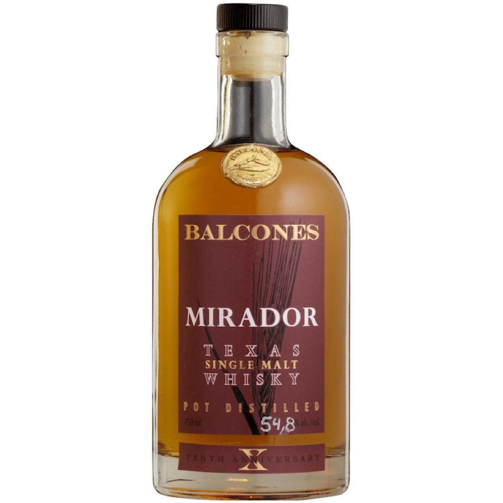 Balcones Mirador Pot Distilled Single Malt Texas Whiskey - Whiskey Mix