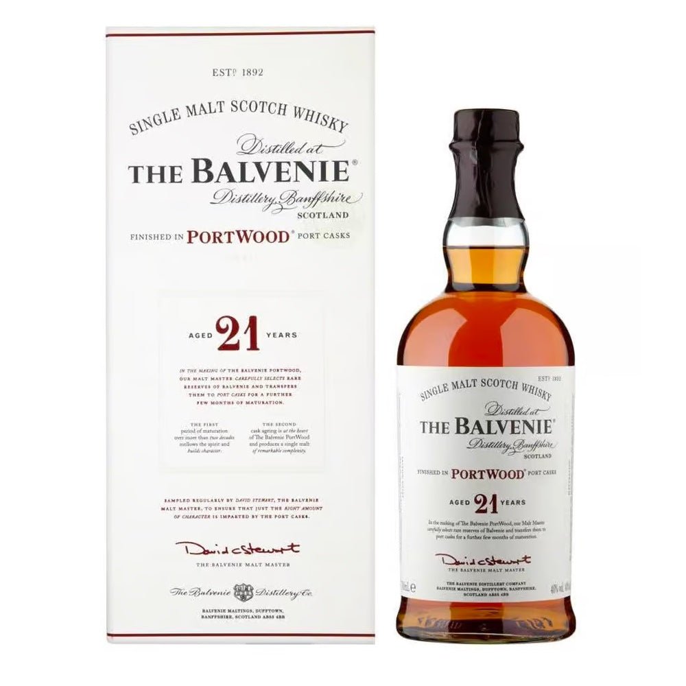 Balvenie 21 Year Portwood Single Malt Scotch Whisky - Whiskey Mix