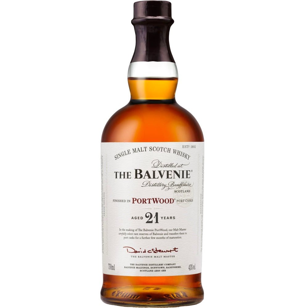 Balvenie 21 Year Portwood Single Malt Scotch Whisky - Whiskey Mix