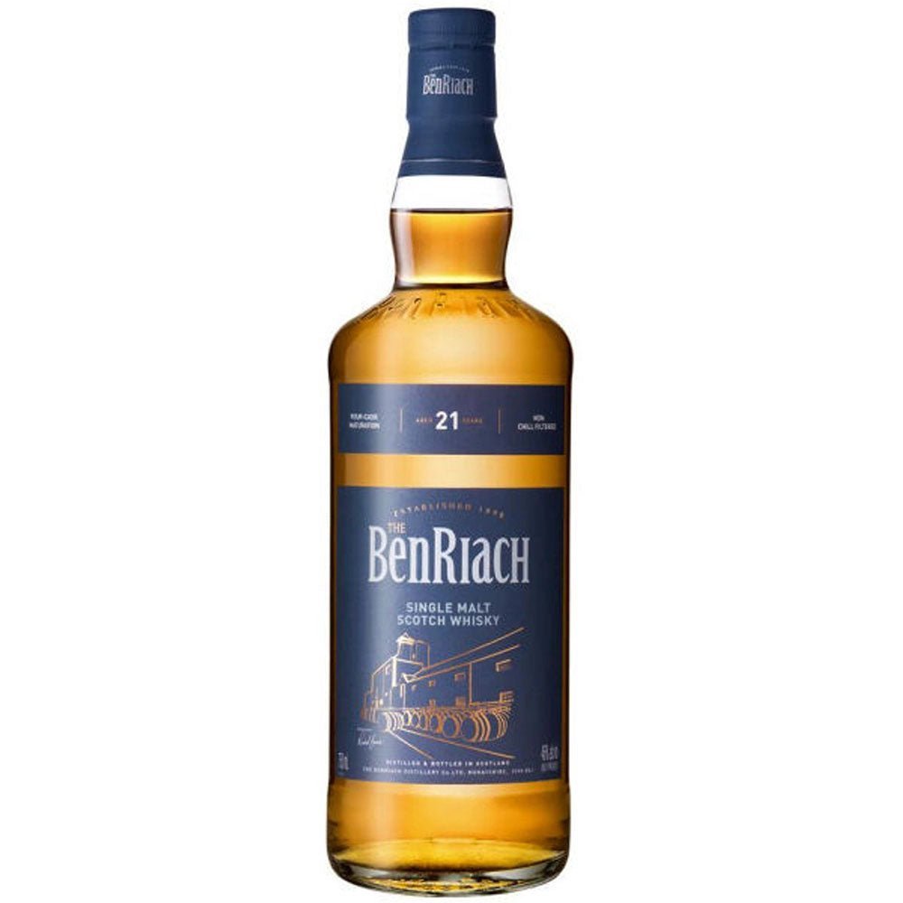 Benriach 21 Year Single Malt Scotch Whiskey - Whiskey Mix