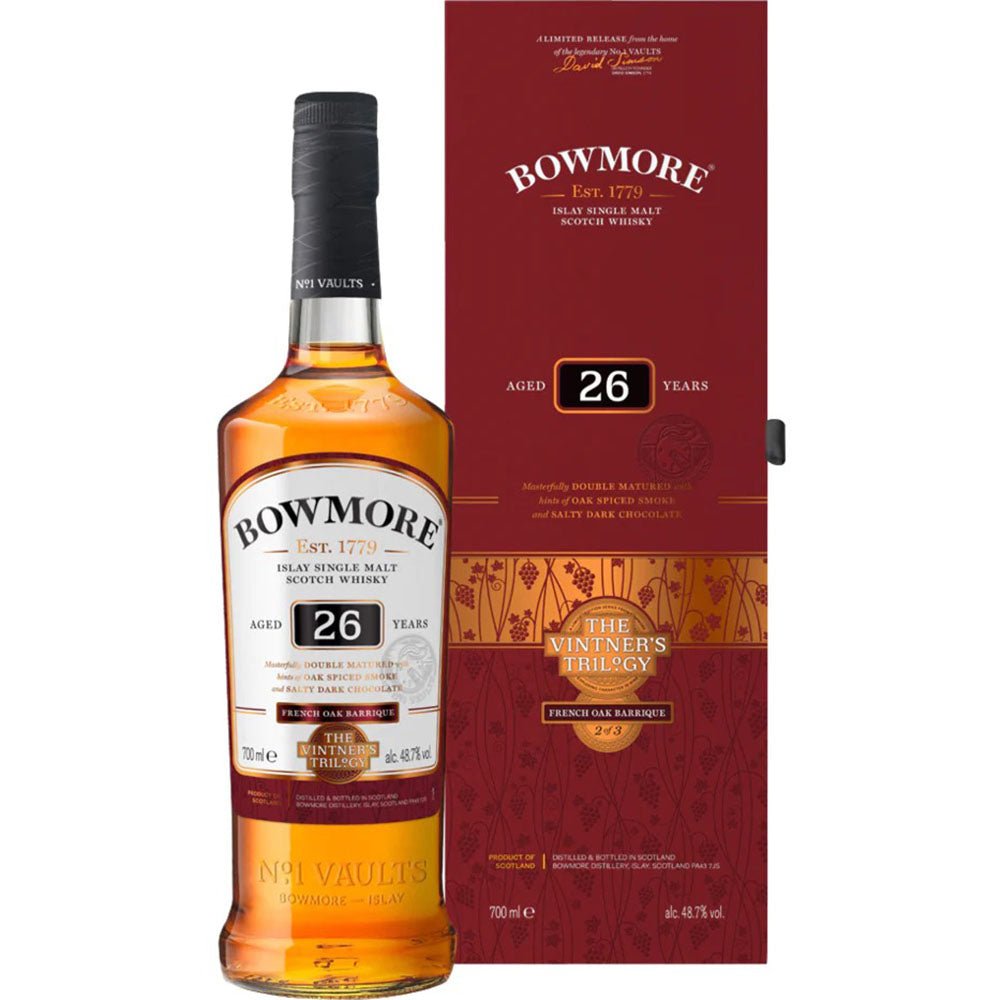Bowmore 26 Year Islay Single Malt Scotch Whisky - Whiskey Mix