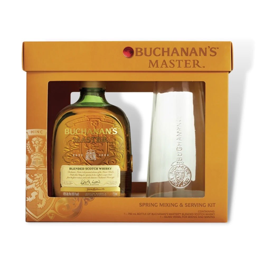 Buchanan's Master Belnded Scotch Whisky Gift Box - Whiskey Mix