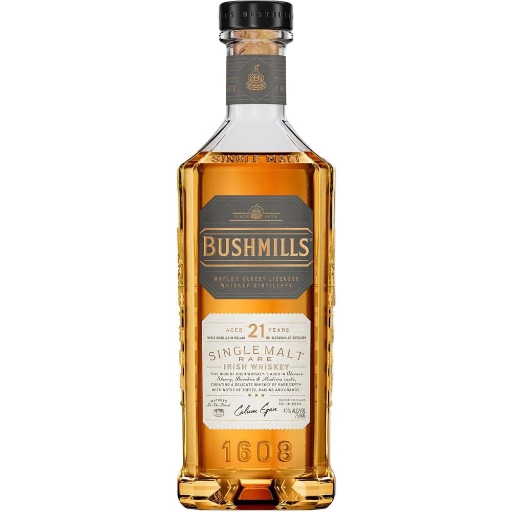 Bushmills 21 Year Old Single Malt Irish Whiskey - Whiskey Mix