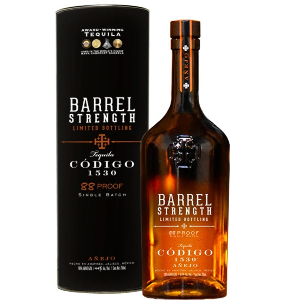 Código 1530 Barrel Strength Anejo Tequila - Whiskey Mix