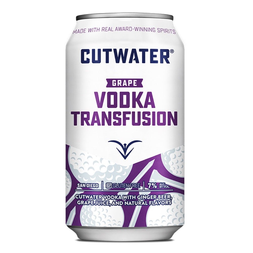 Cutwater Grape Transfusion Cocktail 4pk - Whiskey Mix