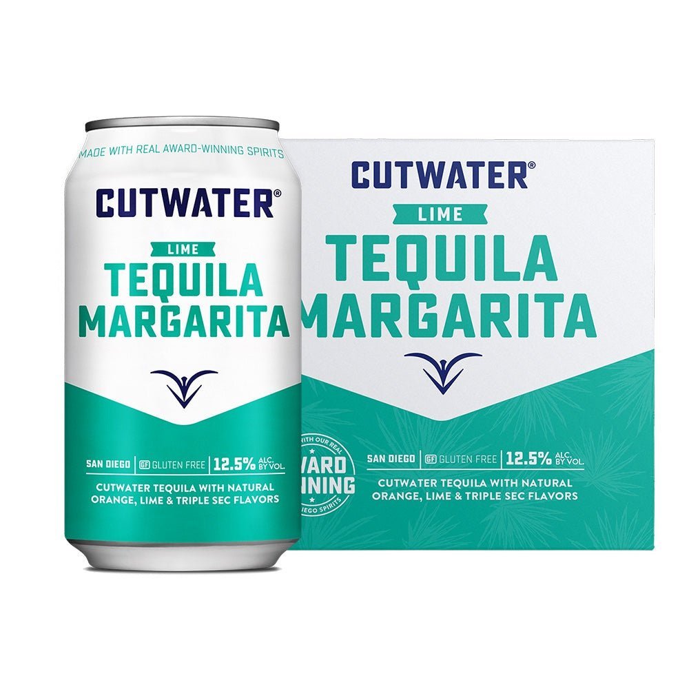 Cutwater Lime Tequila Margarita Cocktail 4pk - Whiskey Mix