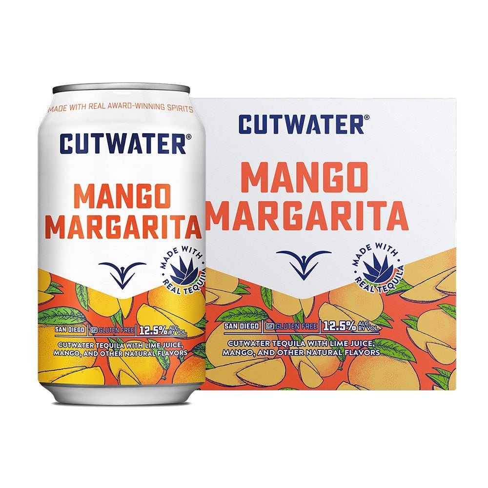 Cutwater Mango Margarita Cocktail 4pk - Whiskey Mix