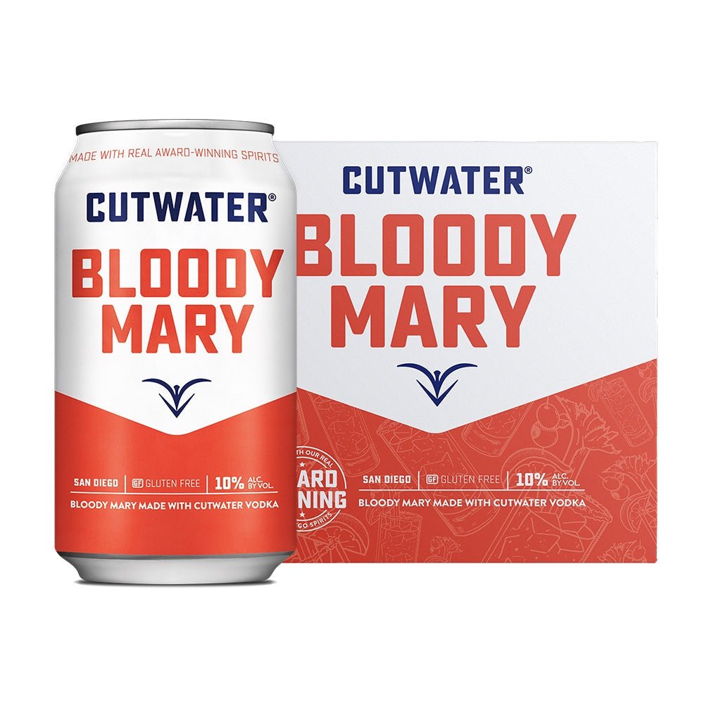 Cutwater Mild Bloody Mary Cocktail 4pk - Whiskey Mix