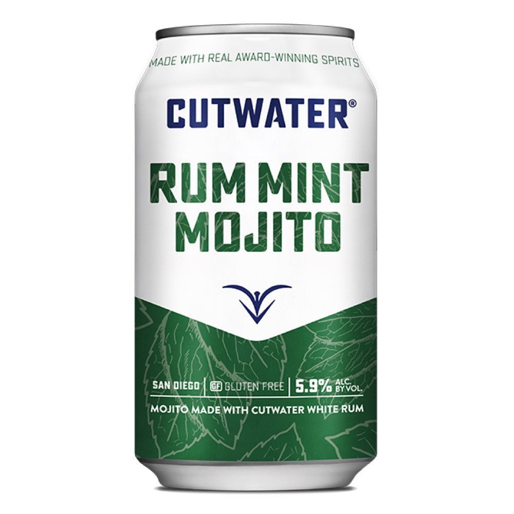 Cutwater Rum Mint Mojito Cocktail 4pk - Whiskey Mix
