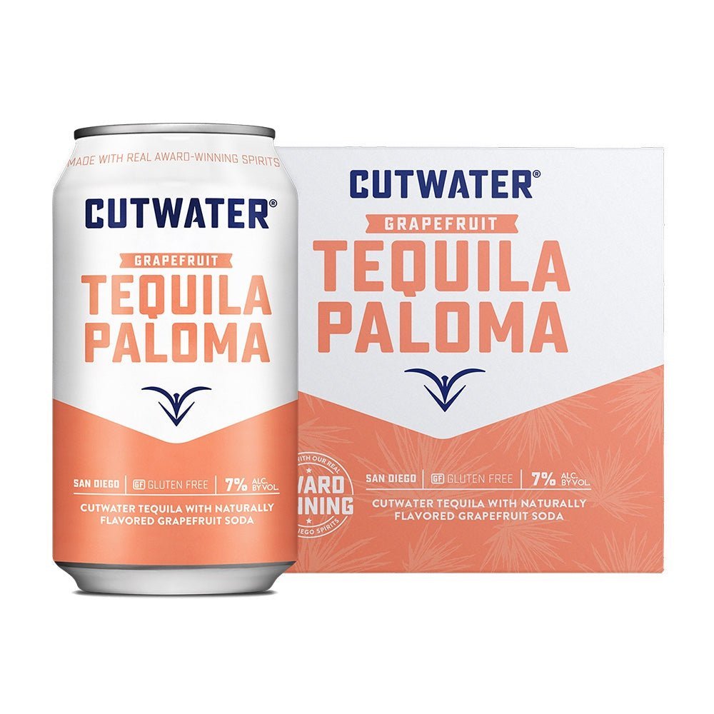 Cutwater Tequila Paloma Cocktail 4pk - Whiskey Mix
