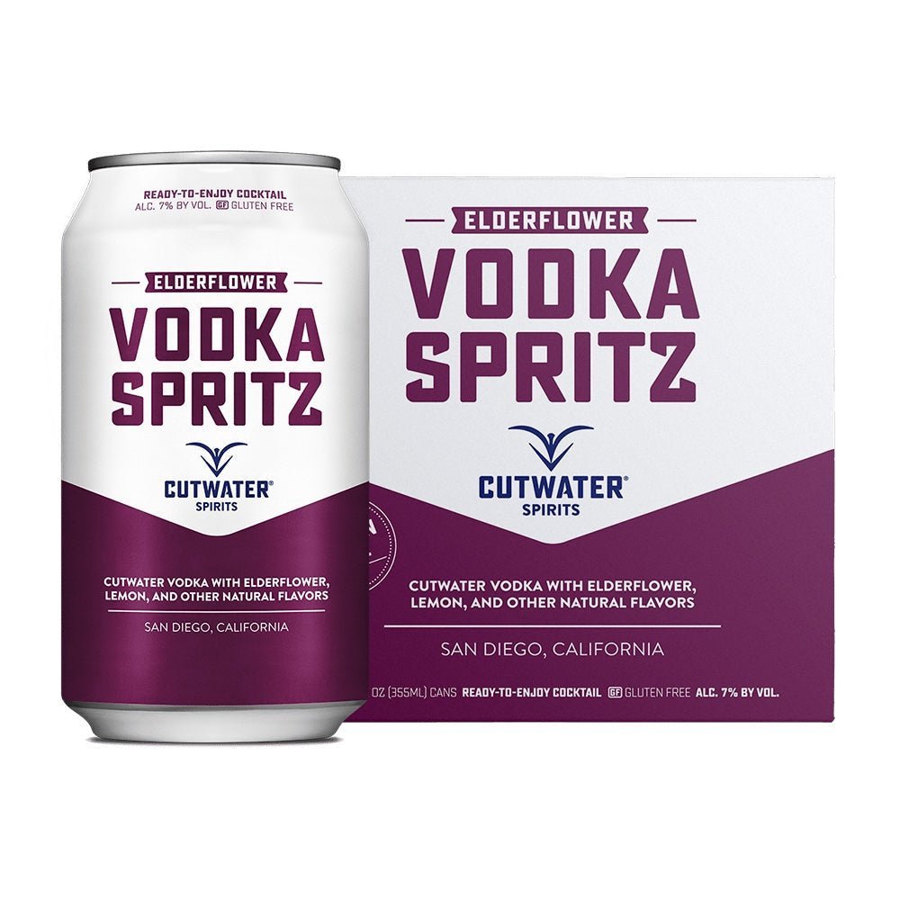 Cutwater Vodka Spritz Cocktail 4pk - Whiskey Mix