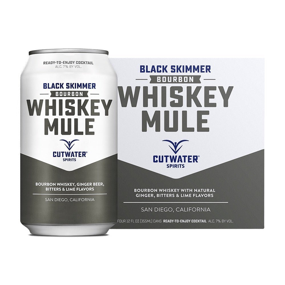 Cutwater Whiskey Mule Cocktail 4pk - Whiskey Mix
