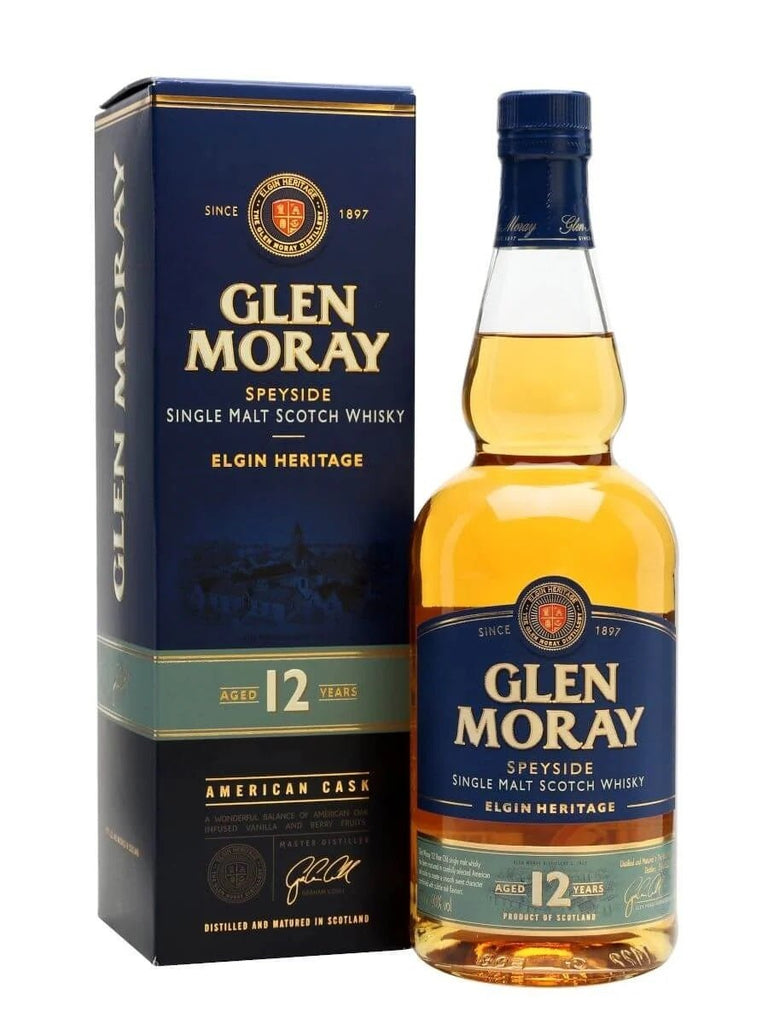 Glen Moray 12 Year Single Malt Scotch Whiskey - Whiskey Mix