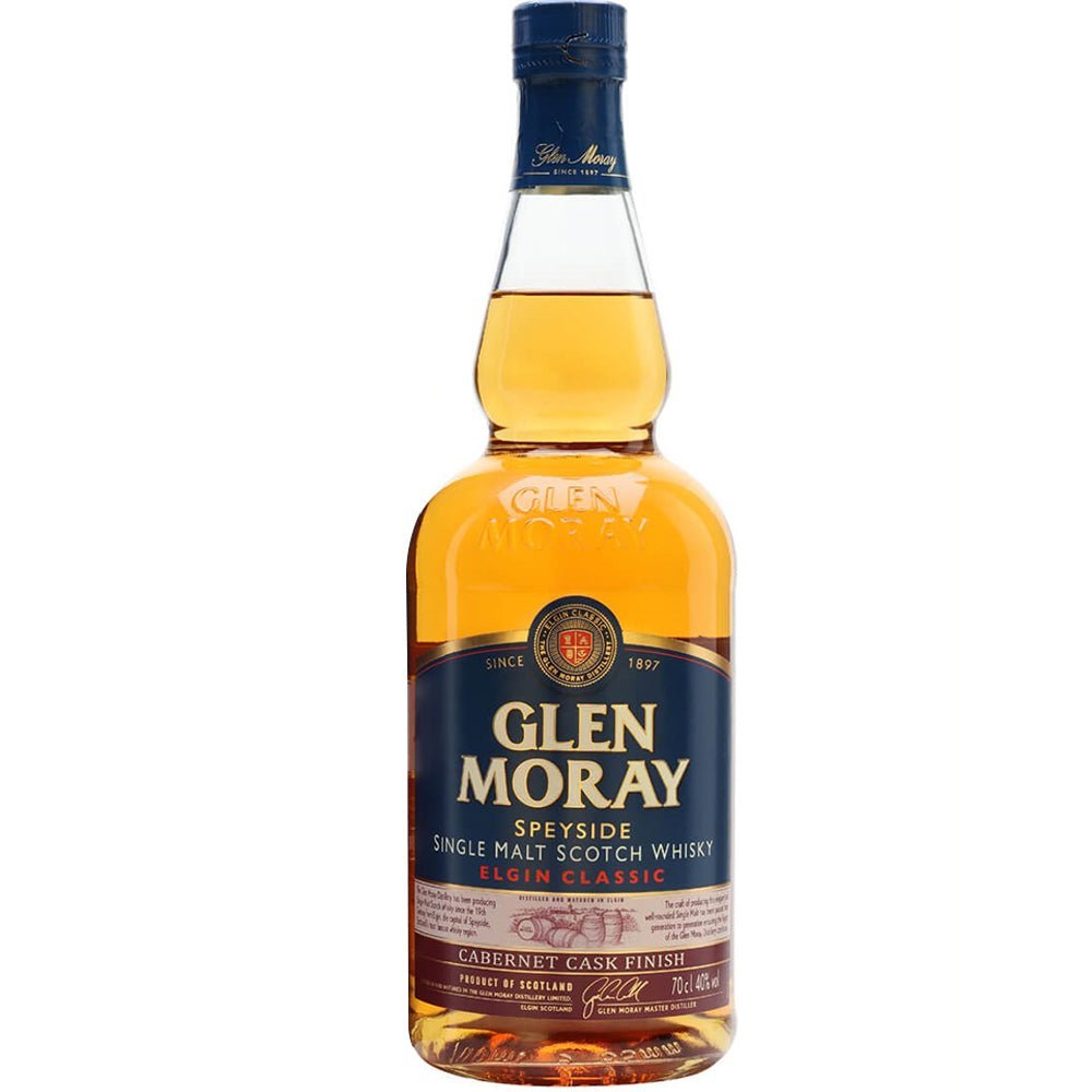 Glen Moray Cabernet Cask Single Malt Scotch Whiskey - Whiskey Mix