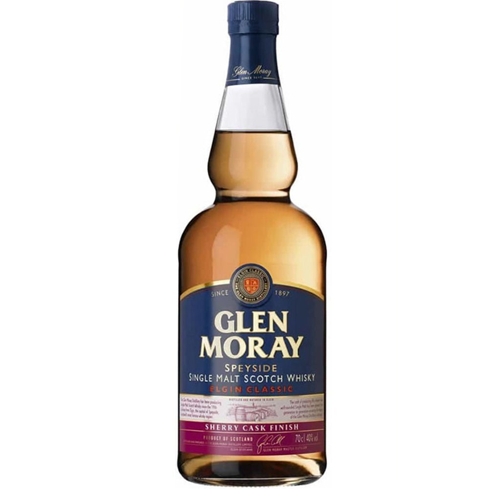 Glen Moray Sherry Cask Single Malt Scotch Whiskey - Whiskey Mix
