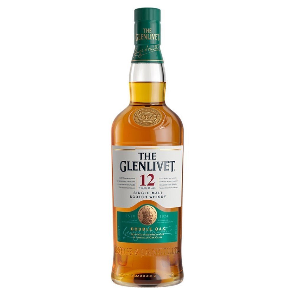 Glenlivet 12 Year Old Single Malt Scotch Whiskey - Whiskey Mix