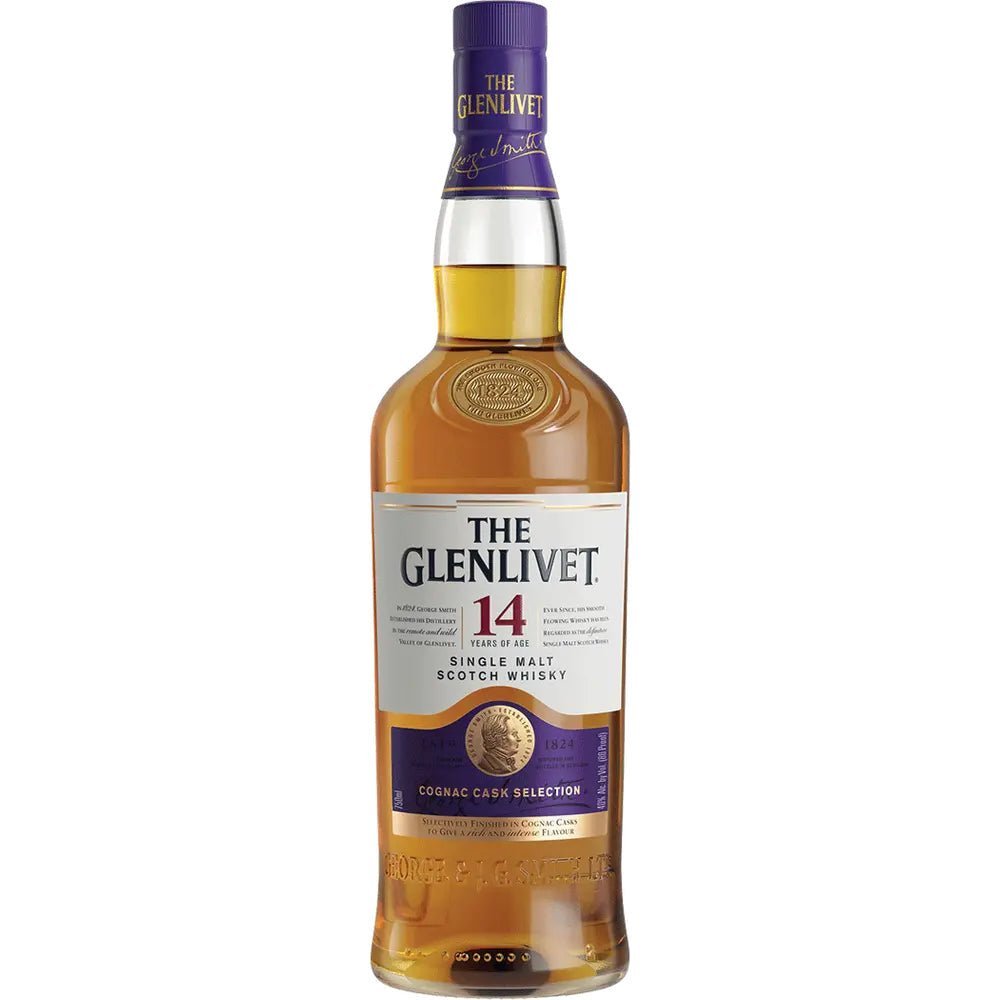 Glenlivet 14 Year Old Single Malt Scotch Whiskey - Whiskey Mix