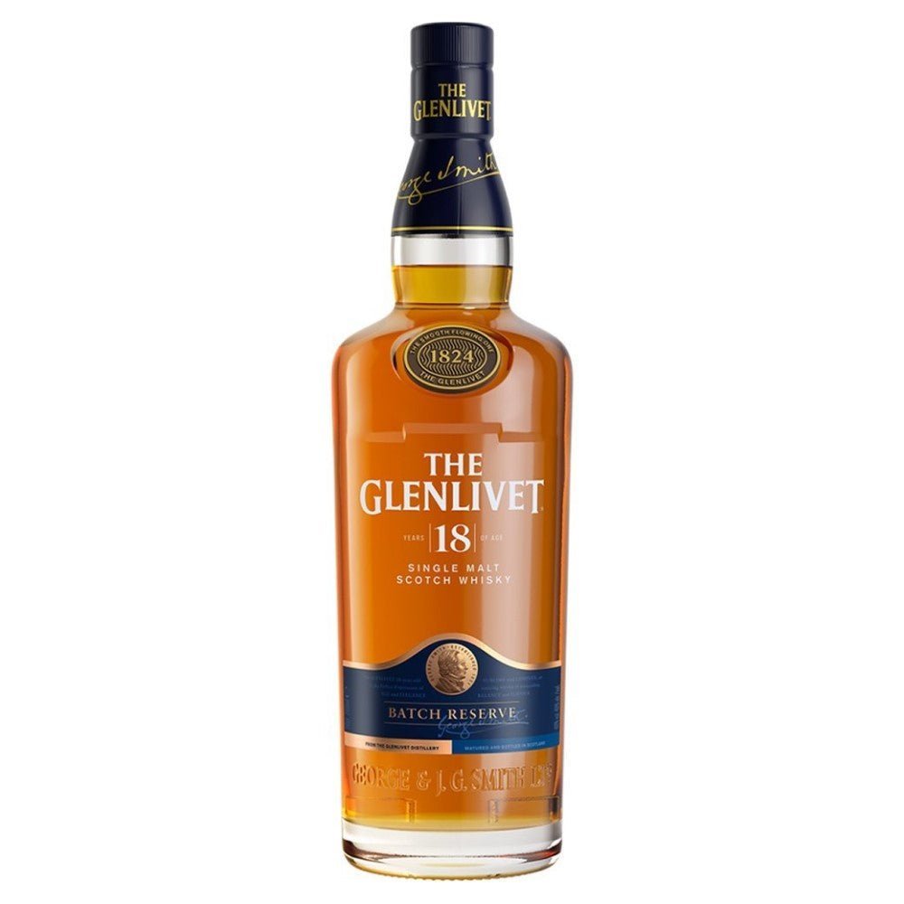 Glenlivet 18 Year Old Single Malt Scotch Whiskey - Whiskey Mix