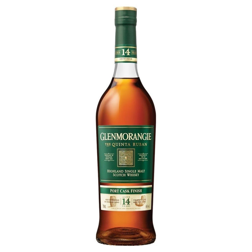 Glenmorangie 14 Year Old Port Cask Finish Quinta Ruban Scotch Whiskey - Whiskey Mix