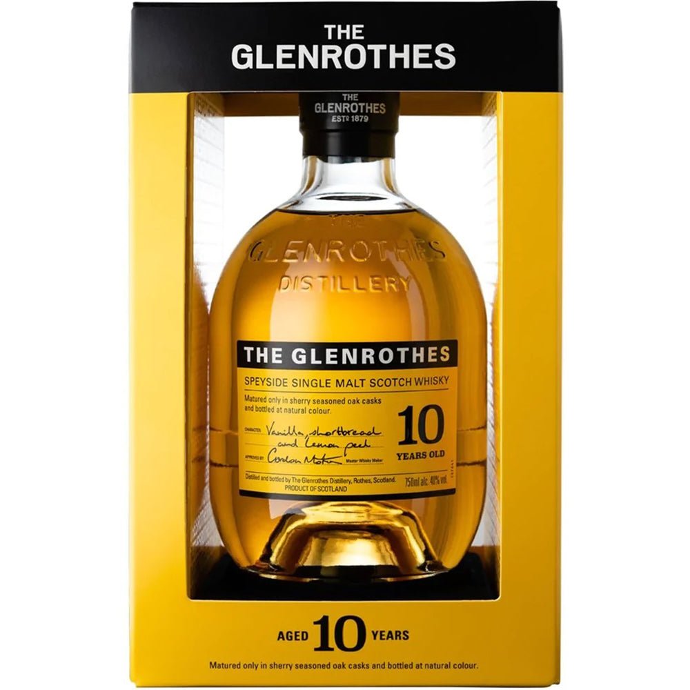 Glenrothes 10 Year Single Malt Scotch Whiskey - Whiskey Mix