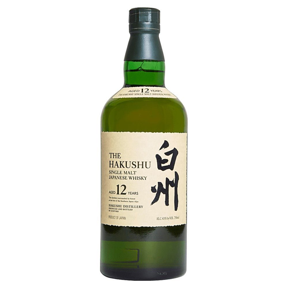 Hakushu 12 Year Single Malt Japanese Whisky - Whiskey Mix