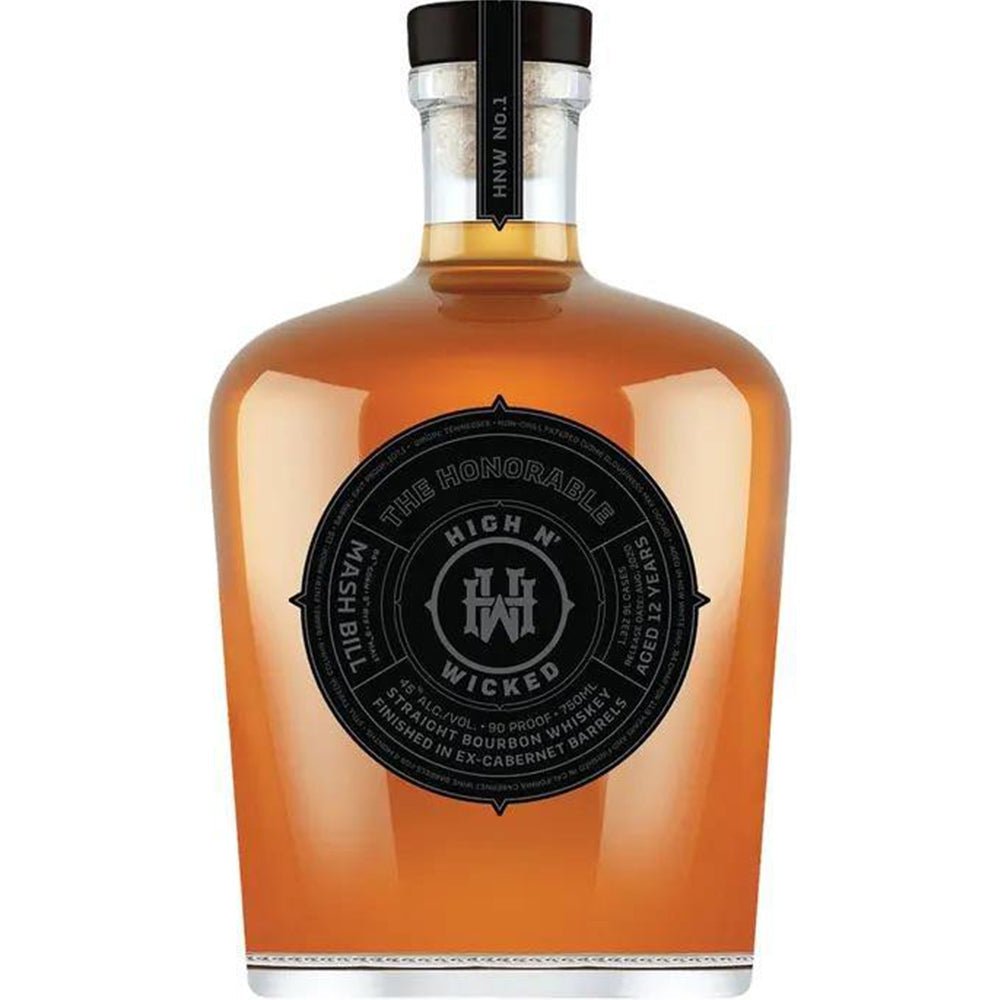 High N' Wicked 12 Year The Honorable Straight Bourbon Whiskey - Whiskey Mix
