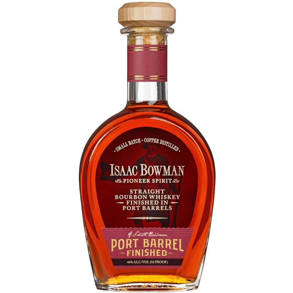 Isaac Bowman Port Barrel Finished Virginia Straight Bourbon Whiskey - Whiskey Mix