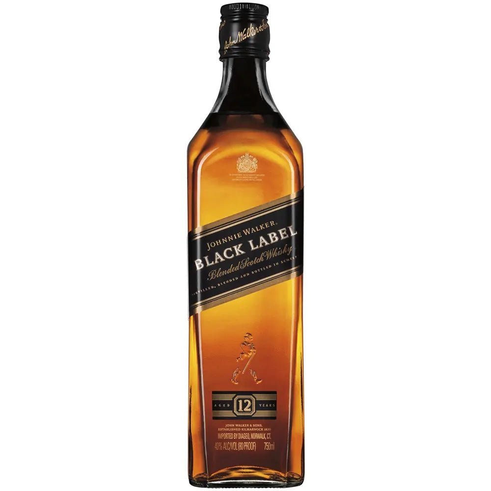 Johnnie Walker Black Label Blended Scotch Whiskey - Whiskey Mix
