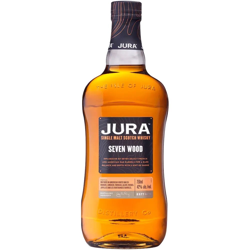 Jura Seven Wood Single Malt Scotch Whiskey aze