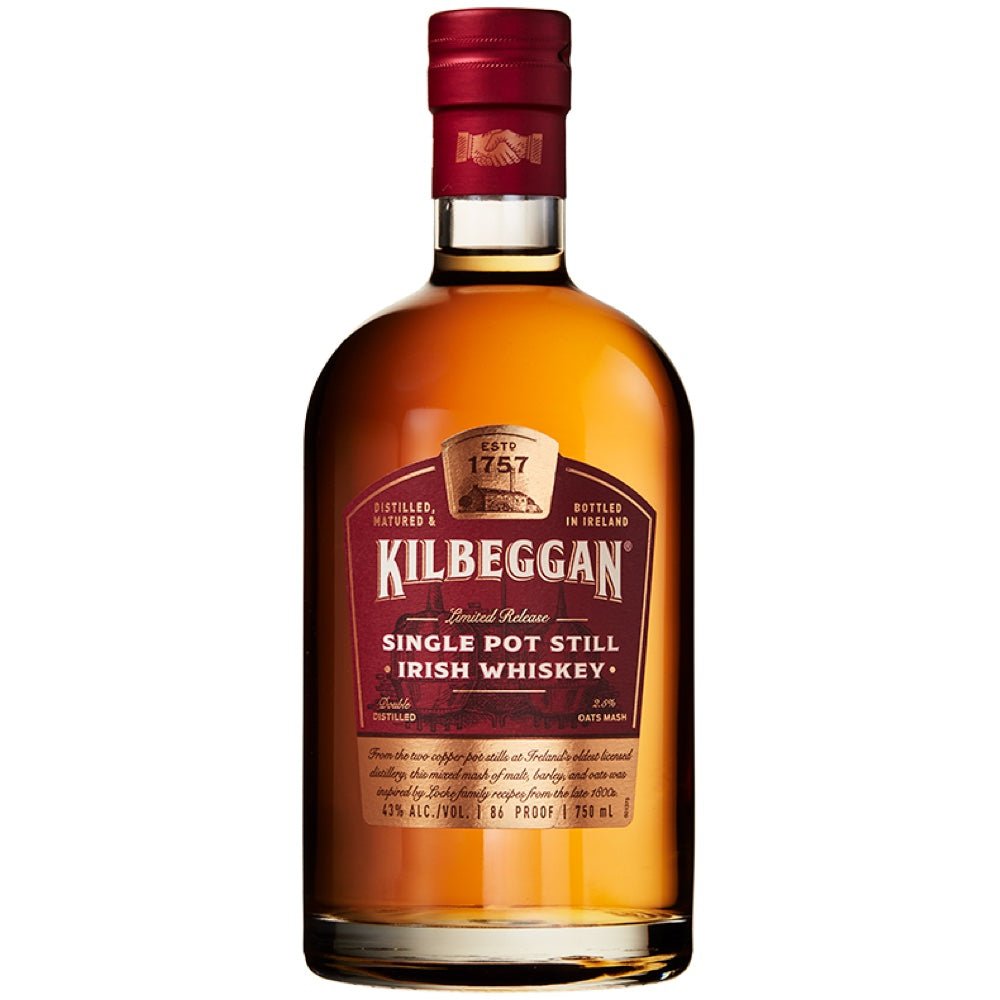 Kilbeggan Single Pot Still Irish Whiskey - Liquor Daze