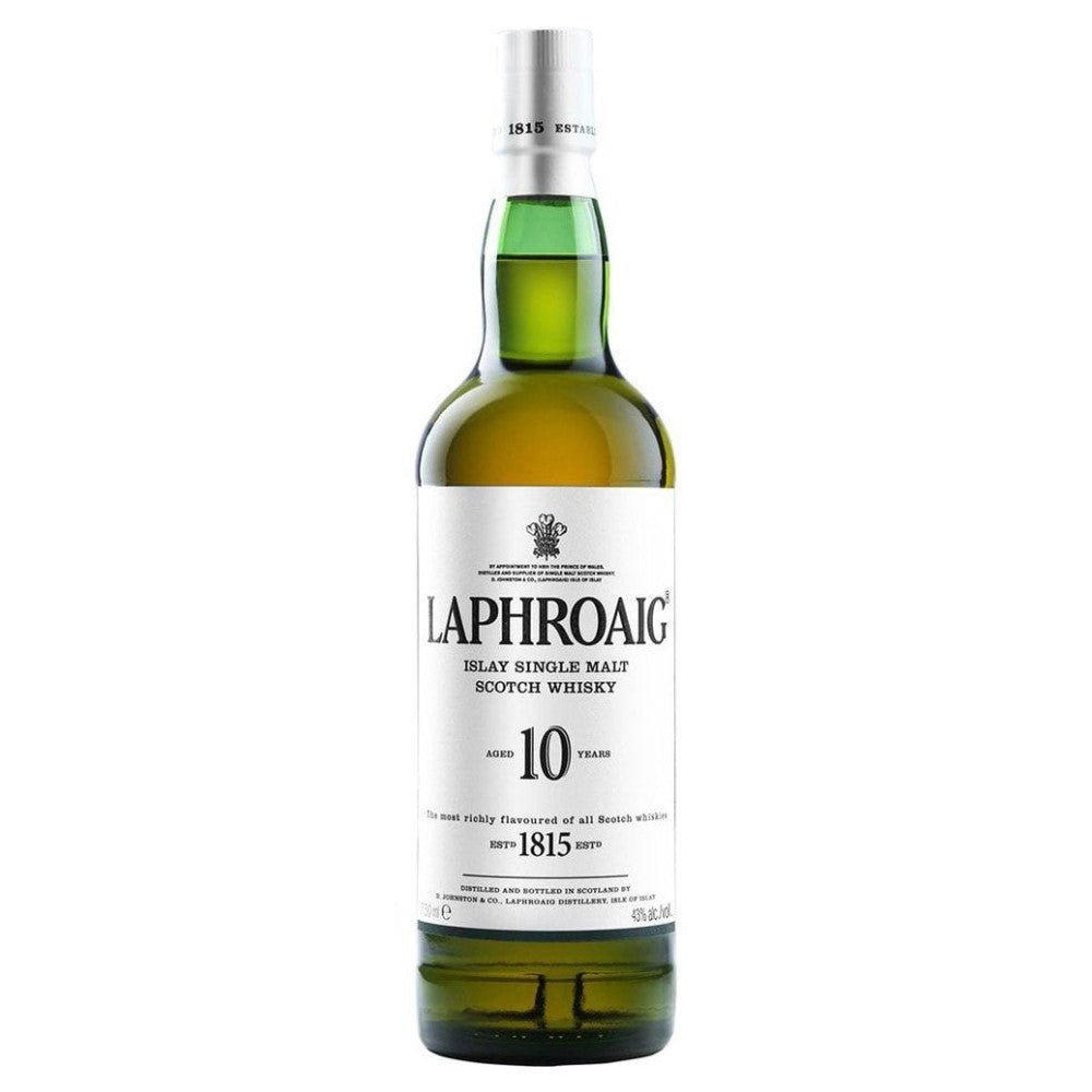 Laphroaig 10 Year Old Single Malt Scotch Whiskey - Whiskey Mix