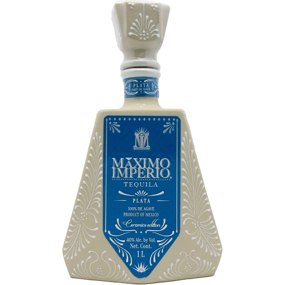 Maximo Imperio Plata Ceramic Bottle Tequila - Whiskey Mix