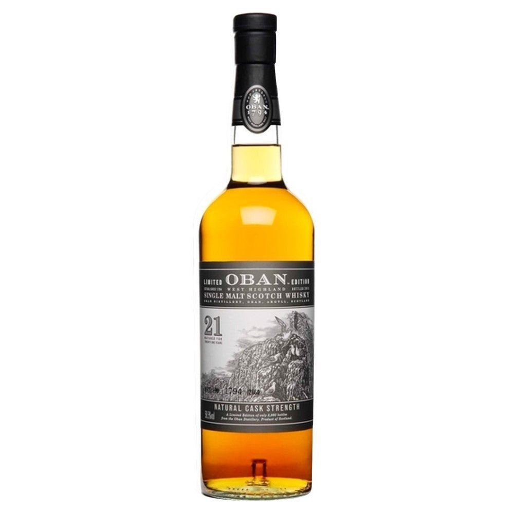 Oban 21 Year Old Single Malt Scotch Whiskey - Whiskey Mix
