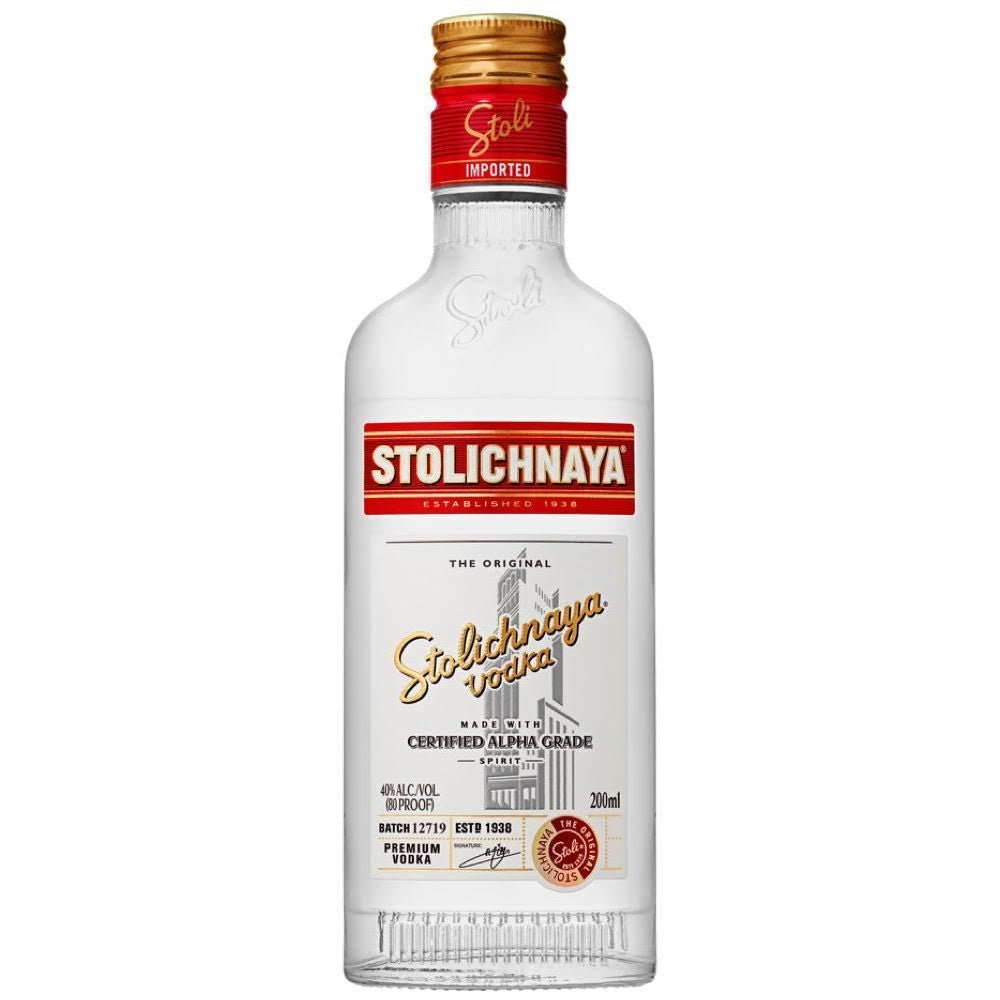 Stolichnaya Vodka - Whiskey Mix
