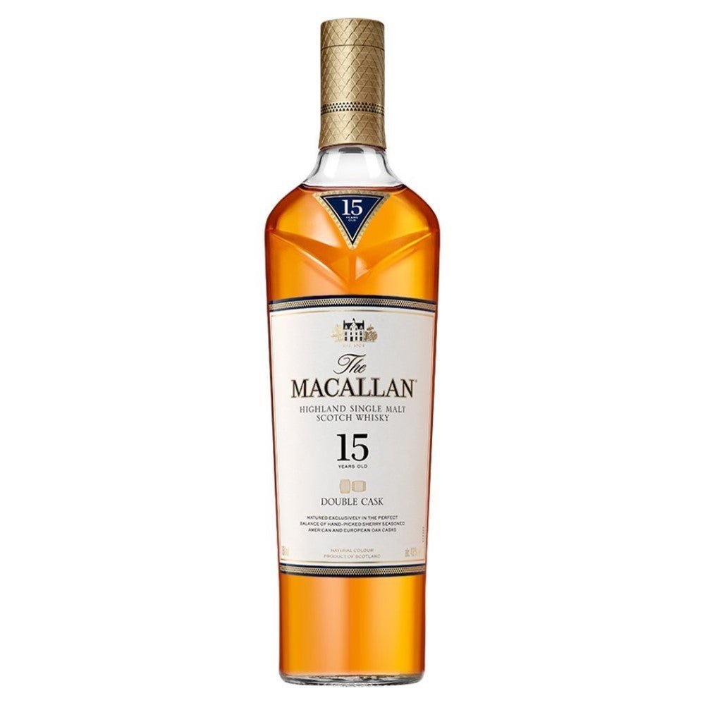 The Macallan Double Cask 15 Year Old Single Malt Scotch - Whiskey Mix